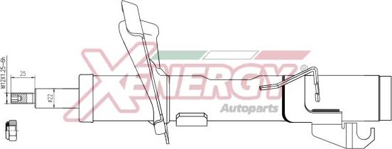 AP XENERGY X701334 - Амортизатор avtolavka.club