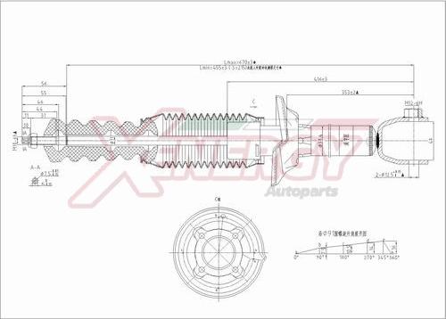 AP XENERGY X712341 - Амортизатор avtolavka.club