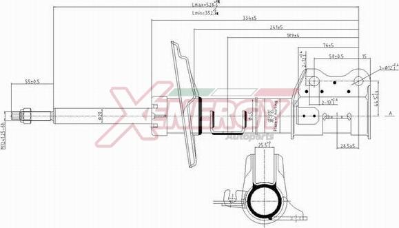 AP XENERGY X717339 - Амортизатор avtolavka.club