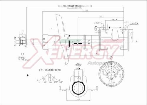 AP XENERGY X724339 - Амортизатор avtolavka.club