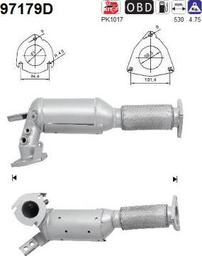 AS 97179D - Каталізатор avtolavka.club