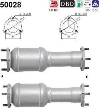 AS 50028 - Каталізатор avtolavka.club