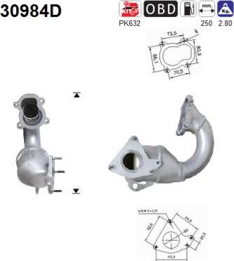 AS 30984D - Каталізатор avtolavka.club