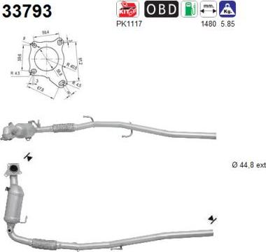 AS 33793 - Каталізатор avtolavka.club