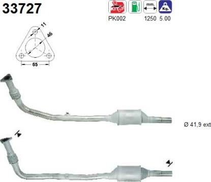 AS 33727 - Каталізатор avtolavka.club