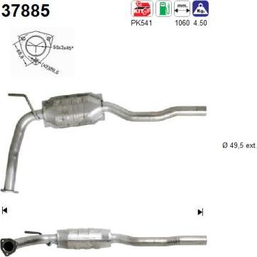 AS 37885 - Каталізатор avtolavka.club