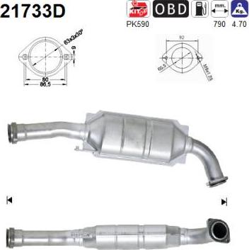 AS 21733D - Каталізатор avtolavka.club