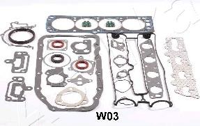 Ashika 49-0W-W03 - Комплект прокладок, двигун avtolavka.club