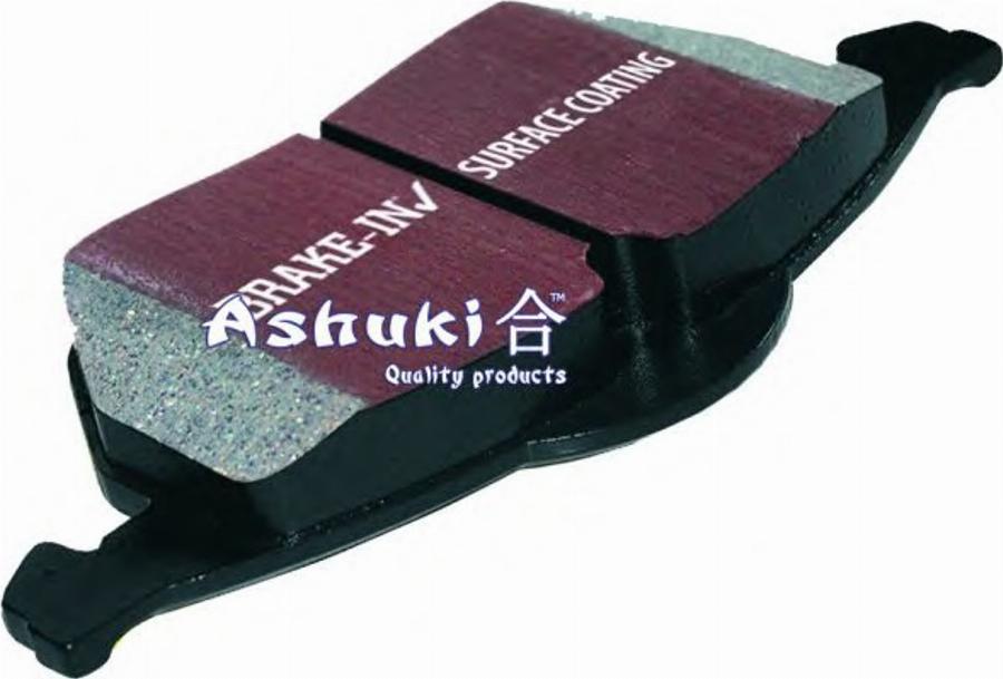 Ashuki 1080-4009 - Гальмівні колодки, дискові гальма avtolavka.club