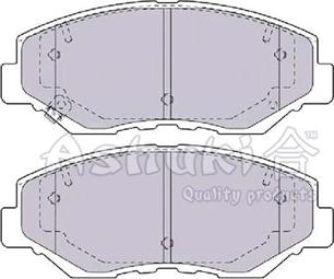 Ashuki 1080-1604 - Гальмівні колодки, дискові гальма avtolavka.club