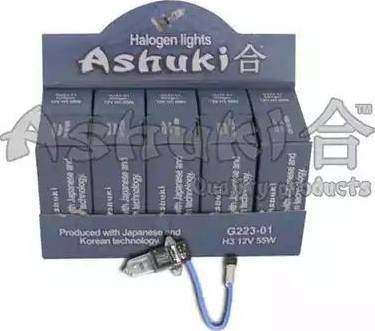 Ashuki G223-01 - Лампа розжарювання, фара з авт. системою стабілізації avtolavka.club