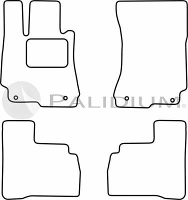 Ashuki PAL18-5976 - Комплект килимків avtolavka.club