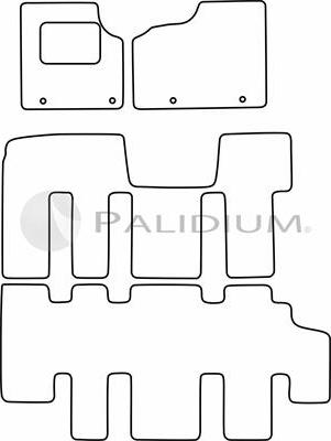 Ashuki PAL18-5411 - Комплект килимків avtolavka.club