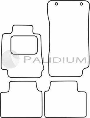 Ashuki PAL18-5014 - Комплект килимків avtolavka.club