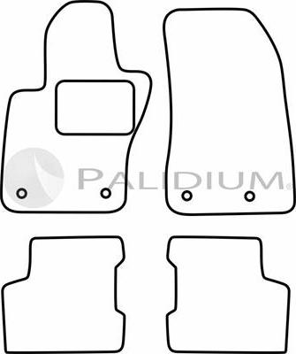 Ashuki PAL18-5701 - Комплект килимків avtolavka.club