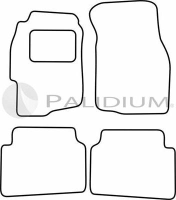 Ashuki PAL18-6477 - Комплект килимків avtolavka.club