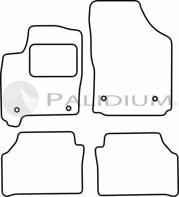 Ashuki PAL18-6205 - Комплект килимків avtolavka.club