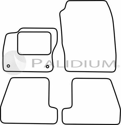 Ashuki PAL18-0477 - Комплект килимків avtolavka.club