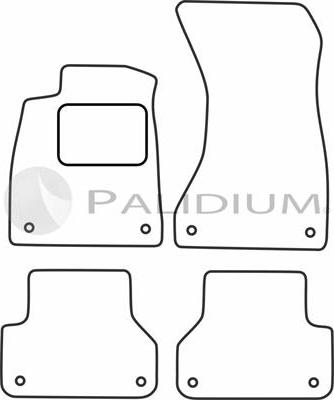 Ashuki PAL18-0040 - Комплект килимків avtolavka.club