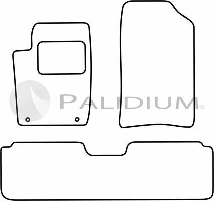 Ashuki PAL18-0262 - Комплект килимків avtolavka.club