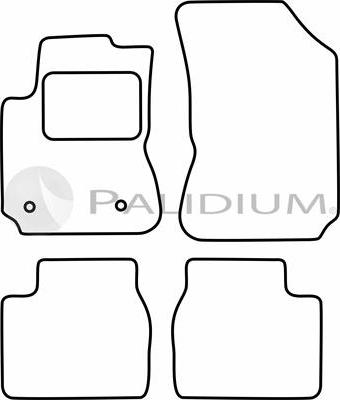 Ashuki PAL18-0205 - Комплект килимків avtolavka.club