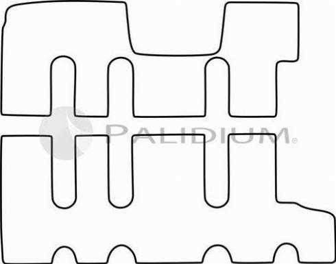 Ashuki PAL18-1455 - Комплект килимків avtolavka.club