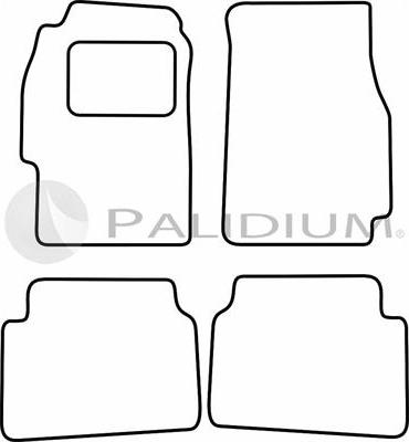 Ashuki PAL18-1478 - Комплект килимків avtolavka.club