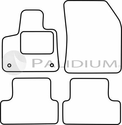 Ashuki PAL18-1196 - Комплект килимків avtolavka.club