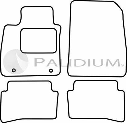 Ashuki PAL18-1385 - Комплект килимків avtolavka.club