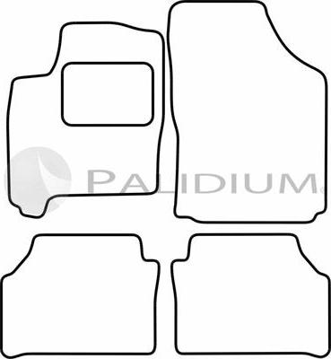 Ashuki PAL18-1204 - Комплект килимків avtolavka.club