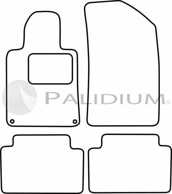 Ashuki PAL18-1288 - Комплект килимків avtolavka.club