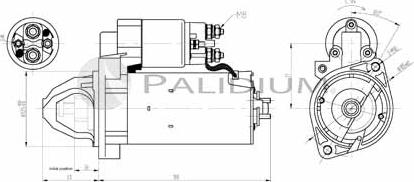 Ashuki PAL17-1005 - Стартер avtolavka.club