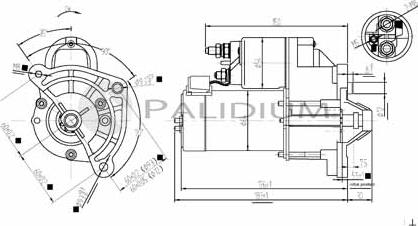 Ashuki PAL17-1001 - Стартер avtolavka.club