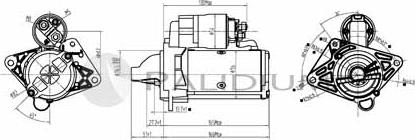 Ashuki PAL17-1008 - Стартер avtolavka.club