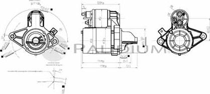 Ashuki PAL17-1002 - Стартер avtolavka.club