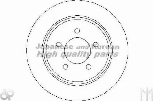 Ashuki US104308 - Гальмівний диск avtolavka.club