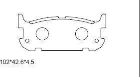 Asimco KD3774 - Гальмівні колодки, дискові гальма avtolavka.club