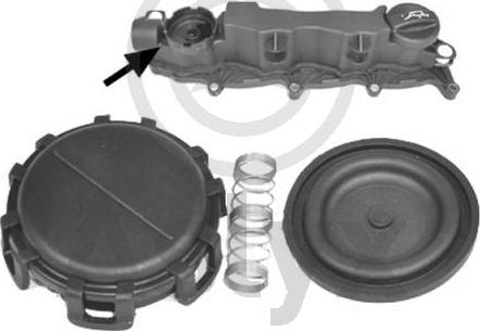 Aslyx AS-535524 - Кришка головки циліндра avtolavka.club