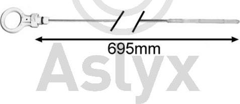 Aslyx AS-521044 - Покажчик рівня масла avtolavka.club