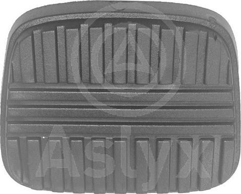 Aslyx AS-102457 - Педальні накладка, педаль гальма avtolavka.club