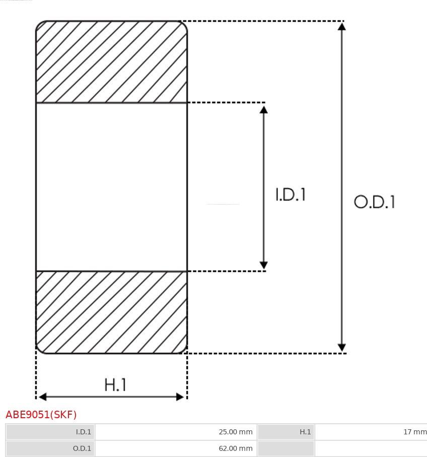 AS-PL ABE9051(SKF) - Підшипник avtolavka.club