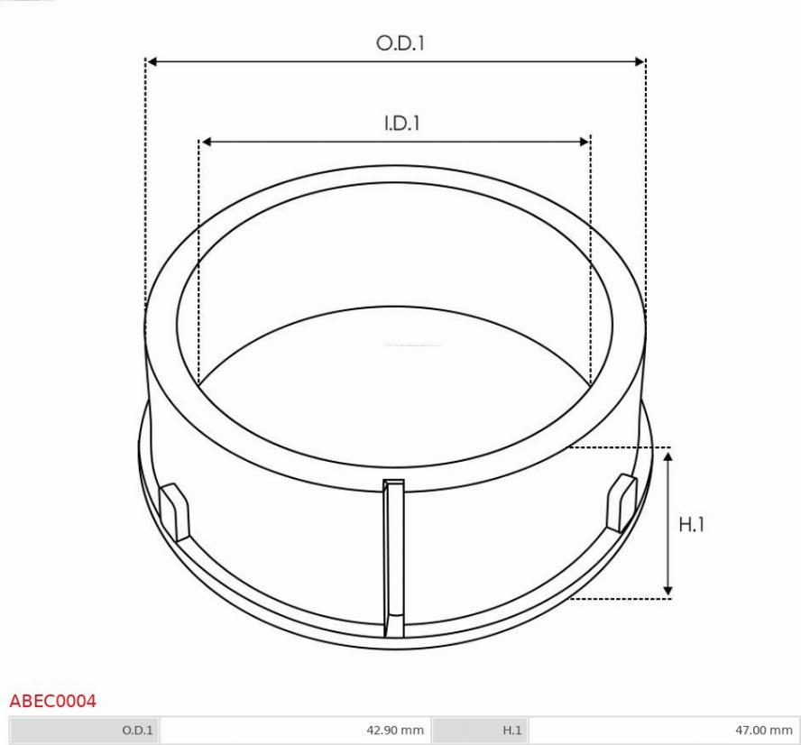 AS-PL ABEC0004 - Захисна кришка, генератор avtolavka.club