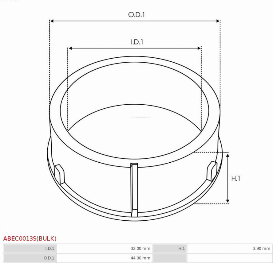 AS-PL ABEC0013S(BULK) - Захисна кришка, генератор avtolavka.club