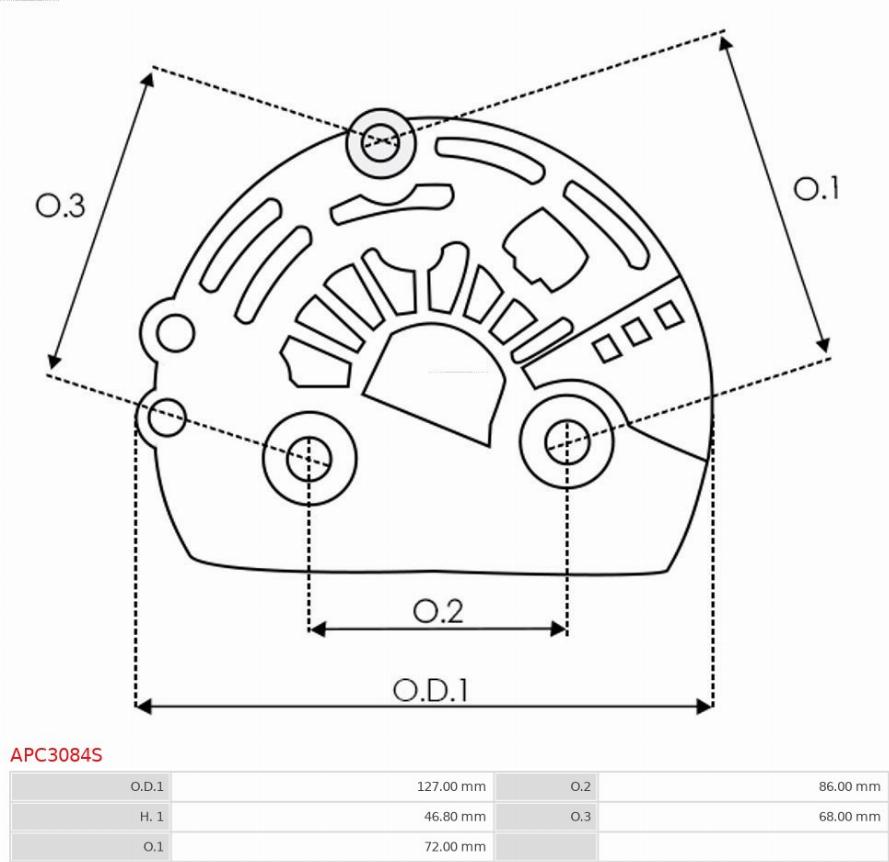 AS-PL APC3084S - Захисна кришка, генератор avtolavka.club