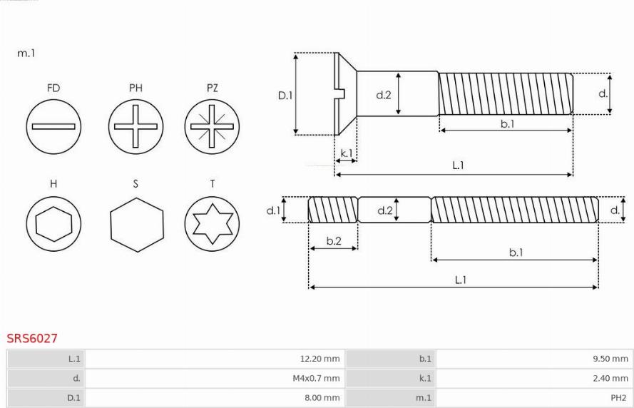 AS-PL SRS6027 - Ремкомплект, генератор avtolavka.club