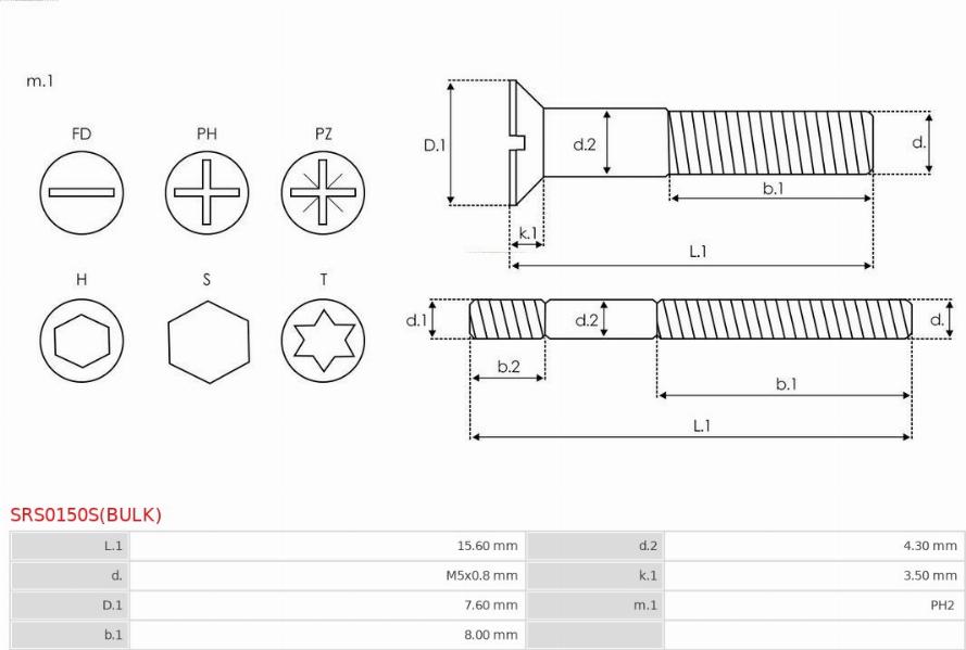 AS-PL SRS0150S(BULK) - Ремкомплект, генератор avtolavka.club