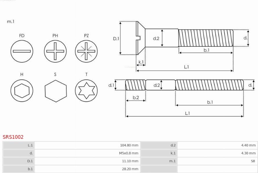 AS-PL SRS1002 - Ремкомплект, генератор avtolavka.club