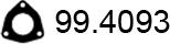 ASSO 99.4093 - Прокладка, труба вихлопного газу avtolavka.club