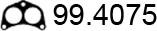 ASSO 99.4075 - Прокладка, труба вихлопного газу avtolavka.club