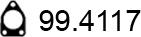ASSO 99.4117 - Прокладка, труба вихлопного газу avtolavka.club